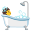 person taking bath Noto Emoji