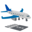 airplane arrival Noto Emoji