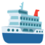 passenger ship Noto Emoji