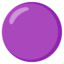 purple circle Noto Emoji
