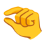 pinching hand Noto Emoji