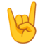 sign of the horns Noto Emoji