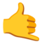 call me hand Noto Emoji