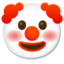 clown face Noto Emoji