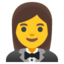 woman in tuxedo Noto Emoji