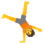 person cartwheeling Noto Emoji