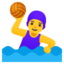 woman playing water polo Noto Emoji