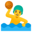 man playing water polo Noto Emoji