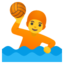 person playing water polo Noto Emoji