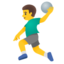man playing handball Noto Emoji