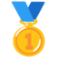 1st place medal Noto Emoji