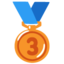 3rd place medal Noto Emoji