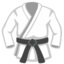 martial arts uniform Noto Emoji