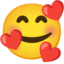 smiling face with hearts Noto Emoji