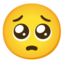 pleading face Noto Emoji