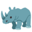 rhinoceros Noto Emoji