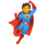 superhero Noto Emoji