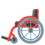 manual wheelchair Noto Emoji