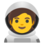astronaut Noto Emoji