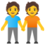 people holding hands Noto Emoji