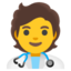 health worker Noto Emoji