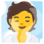 person in steamy room Noto Emoji