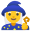 woman mage Noto Emoji