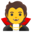 vampire Noto Emoji