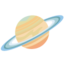 ringed planet Noto Emoji