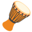 long drum Noto Emoji