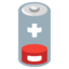 low battery Noto Emoji