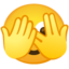 face with peeking eye Noto Emoji
