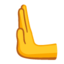 leftwards pushing hand Noto Emoji