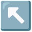 up-left arrow Noto Emoji