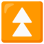 fast up button Noto Emoji
