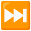 next track button Noto Emoji