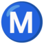 circled M Noto Emoji