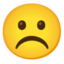 frowning face Noto Emoji