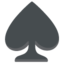 spade suit Noto Emoji