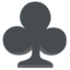 club suit Noto Emoji