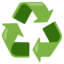recycling symbol Noto Emoji