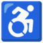 wheelchair symbol Noto Emoji