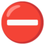 no entry Noto Emoji