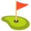 flag in hole Noto Emoji