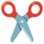 scissors Noto Emoji