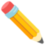 pencil Noto Emoji