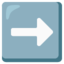 right arrow Noto Emoji