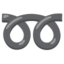 double curly loop Noto Emoji