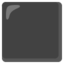 black large square Noto Emoji